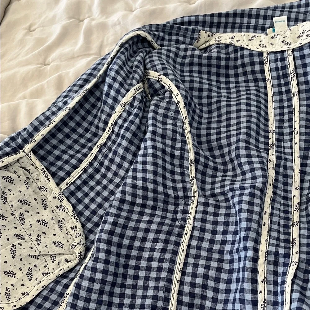 Sundance‎ Blue Checkered Blazer